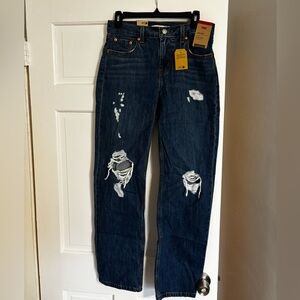 Levi's Women's Low Pro Straight Leg Jeans NWT